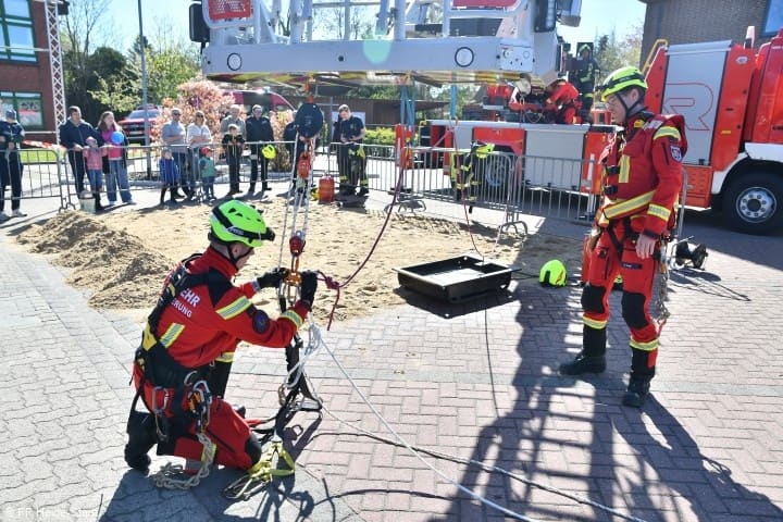Übung der SEG-Höhensicherung