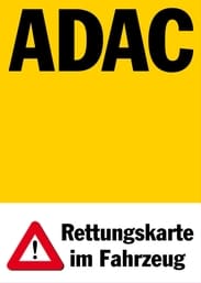 ADAC-Rettungskartenaufkleber