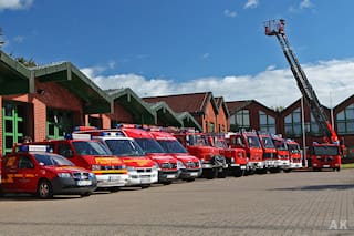 Fahrzeugpark der FFw Heide-Stadt